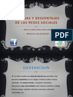 Ventajas y Desventajas de Las Redes Sociales