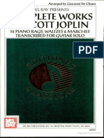 Giovanni de Chiaro Scott Joplin On Guitar CD Vol 1 2 3 4