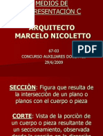 Cortes y Secciones - Nicoletto