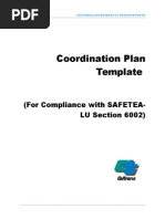 6002 Coordination Plan Template