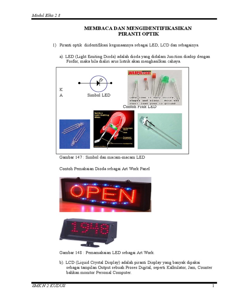Membaca Dan Mengidentifikasi Komponen Optik | PDF