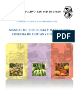 Manual de Fisiologia y Manejo Post Cosecha de Frutas y Hortalizas.