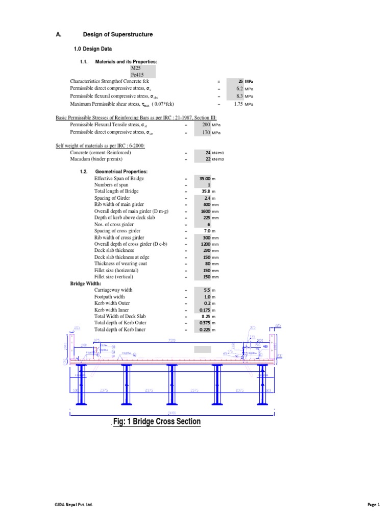 Design of Bridge Superstructure Elements | PDF | Deck (Ship) | Bending