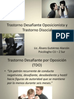 TDO y TD: Características, criterios y tratamiento