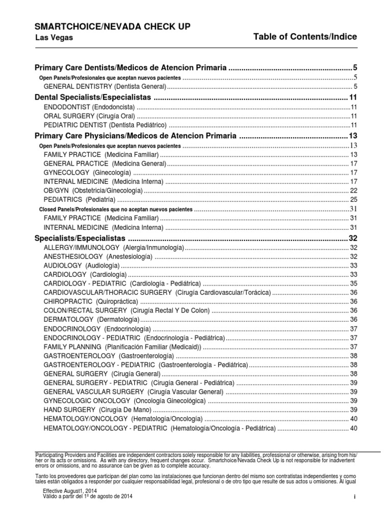 Medicos De Nevada Grado Dental Nevada