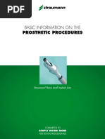 Straumann Basic Information On The Prosthetc Procedures