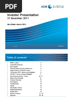 ADIB Investor Presentation FY 2011