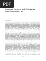 The Handbook of Security (Sample Pages 203-228 Employee Theft and Staff Dishonesty by Richard C. Hollinger)