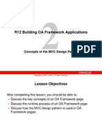 R12 Building OA Framework Applications: Concepts of The MVC Design Pattern