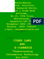 Cyber Laws and E-Commerce