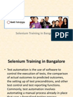 Selenium Training in Bangalore
