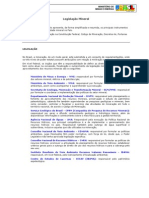 Legislacao Mineral Resumida