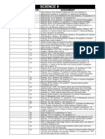 Science 9 - Lessons 1-35