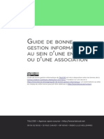 Guide de Bonne Gestion Informatique