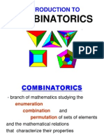 Introduction To: Combinatorics