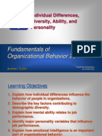 Individual Differences, Diversity, Ability, and Personality: Fundamentals of Organizational Behavior 2e