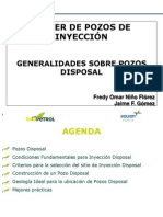 Taller de Pozos de Inyección - Generalidades Sobre Pozos de Disposición - After JG1