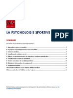 Psychologie Sportive
