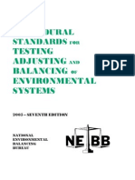 Procedural Standards for Testing Adjusting Ans Balancing of Environmental Systems