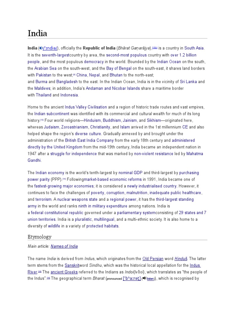 India ( | PDF