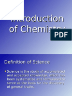 Introduction of Chemistry