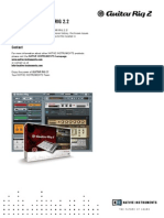 Guitar Rig 2 Standalone DAW Guide