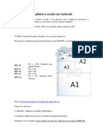 Escalas Autocad