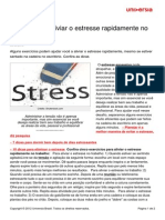 5 Dicas Aliviar Estresse Rapidamente No Trabalho