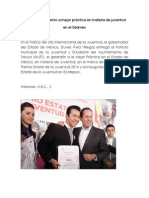 Gana Toluca Premio a Mejor Práctica en Materia de Juventud.1