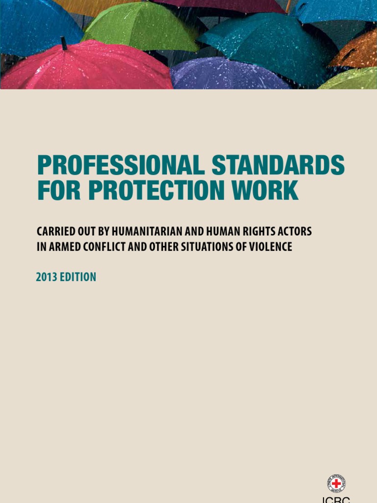 Professional Standards For Protection Work Carried Out by Humanitarian ...