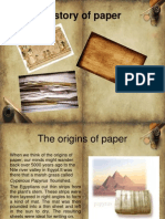 History of Paper