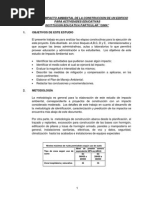 Estudio de Impacto Ambiental de La Construccion de Un Edificio Para Actividades Educativas