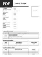 Contoh Resume Untuk Permohonan Latihan Industri Politeknik