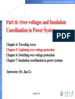 Part II: Over-Voltages and Insulation Coordination in Power Systems