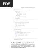 5.4 Does Opencobol Support Any SQL Databases?: Chapter 5. Features and Extensions