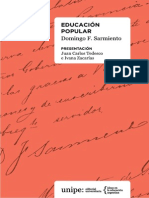 Eduacacion Popular de Domingo F. Sarmiento1