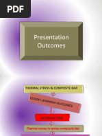 Thermal Stresses n Composite Bar Baya Slide Power Point