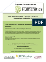 NEH Funding Workshop Sept 2014 Updated