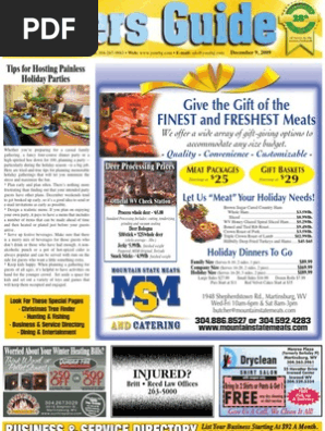 Of Service to the Eastern Panhandle