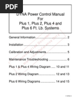 DYNA Power Control Manual For Plus 1, Plus 2, Plus 4 and Plus 6 Ft. Lb. Systems