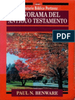 Panorama Del Antiguo Testamento (Paul N Benware)