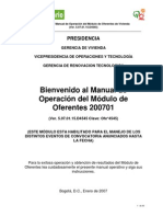 Manual Oferente 200701
