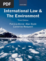 Principles Of International Environmental Law - 