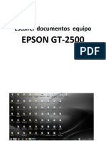 Escáner Documentos A Equipo EPSON GT
