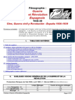 Filmographie Guerre Civile Espagnole PDF