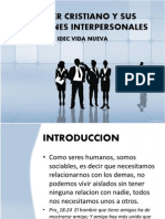 El Lider Cristianno y Sus Relaciones Interpersonales - Clase