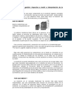 Cómo Medir La Gestión. Aspectos a Considerar Antes y Después de La Medición