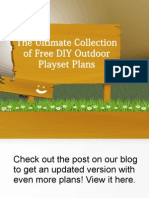 Ultimate List of 28 DIY Playset Plans