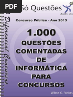 1000 Questoes Informatica Para Concursos