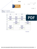 My Class Schedule September 08, 2014 September 14, 2014: Select One